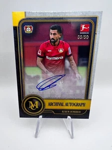 Kerem Demirbay - 2019 Topps Museum Bundesliga Archival Auto #AA-KD Gold /50 SP - Foto 1 di 4