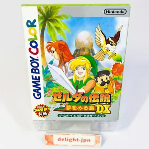 The Legend of Zelda Link's Awakening DX GameBoy Game Boy Color Japan JAPANESE - Picture 1 of 14
