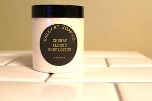Cherry Almond Body Lotion 8OZ. Jar - Picture 1 of 4