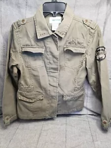 Giacca verde Uproar ragazzo stile militare (taglia XL) - Foto 1 di 10