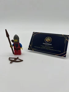 LEGO Castle Crusader Axe Soldier Minifigure 6022 Authentic Retro Vintage - Picture 1 of 2
