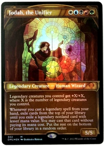 MTG Jodah, the Unifier *SHOWCASE FOIL* Dominaria United 302 NM Mythic - Picture 1 of 6
