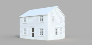 Kit impreso 3D a escala 1/160TH N 199 E 5TH ST GENOA OHIO - Imagen 1 de 3