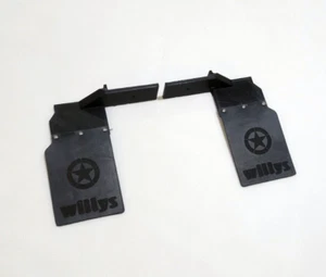 Scale Mud Flaps for ROCHOBBY 1/6 Jeep Willy - Picture 1 of 5