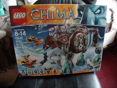 LEGO LEGENDS OF CHIMA #70145 MAULA'S ICE MAMMOTH STOMPER 604 PCS BRAND NEW - Image 1 of 4