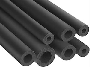 Wholesale Rubber AirCon Copper Pipe Tubing Heat and Cool Insulation -6 Foot Long
