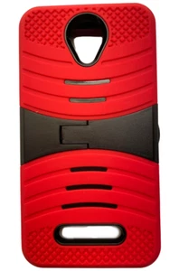 SW Premium Case with Kickstand for ZTE Obsidian Z820, Red - Picture 1 of 7
