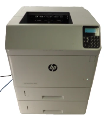 HP LaserJet Enterprise M606 Monochrome Laser Printer E6B72A BOISB-1404-00 - Image 1 of 4