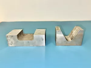 2x Spann-Prisma Prismen-Auflage Spannmittel Fräsmaschine - Bild 1 von 16