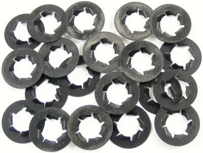 Chrysler Push Nut Retainer Clips- Fits 7/16" Bolts & Studs- 20 clips- #058 - Image 1 of 4