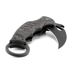 Cuchillos FOX FX-FA599-CFF - Karambit moderno - negro N690Co/carbono/G10 - Emmerson - Imagen 1 de 7