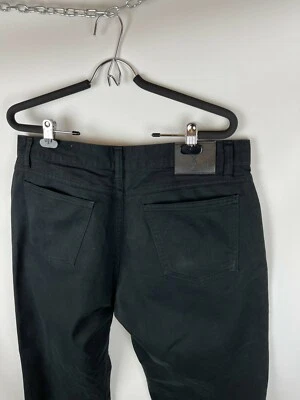 Yves saint Laurent vntg black pocket logo denim chino pants - Image 1 of 4