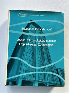 Handbook of Air Conditioning System Design by Carrier Air Conditioning 1965 HBDJ - Bild 1 von 20