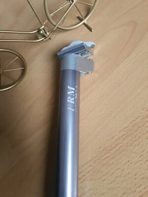 FRM SEATPOST SEAT POST 27.2 mm VINTAGE ROAD BIKE BICYCLE LIGHTWEIGHT BLACK CNC - Bild 1 von 4