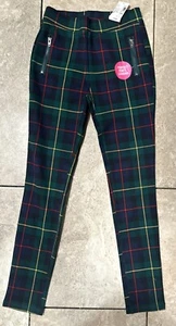 The Children’s Place Girls Spruce Plaid Stretch Skinny Perfect Ponte Pants 8 NWT - Picture 1 of 16
