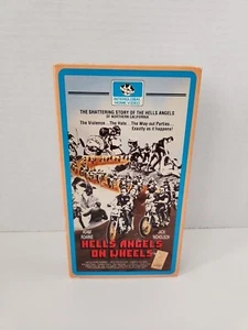 Hells Angels On Wheels VHS Video Adam Roarke Jack Nicholson - Imagen 1 de 3