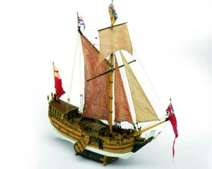 MV28 YACHT MARY The first royal dutch yacht 1646 Scale:1/54  - Foto 1 di 3