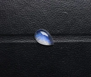 Moonstone Gemstone Natural Rainbow Fire Moonstone Smooth Polished Loose Cabochon - Picture 1 of 9