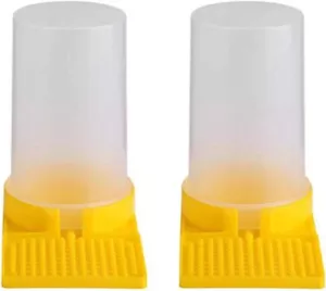 2 Pack Bee Feeder Beehive Beekeeping Water Dispenser Drinking Beekeeping - Picture 1 of 7