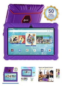 Contixo V9 7" Inch Kids 32GB Wi-Fi Android Tablet w/ Disney eBooks Dual Camera - Picture 1 of 10