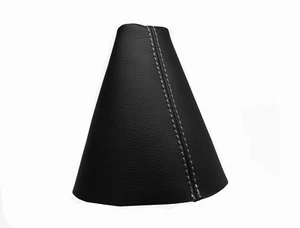 Manguito de cambios de hilo gris cuero auténtico para ŠKODA ROOMSTER 06-15 - Imagen 1 de 1