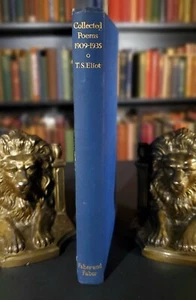 T.S. Eliot ~ Collected Poems 1909 - 1935 - *SIGNED* w/ Inscription Hardcover 1st - Picture 1 of 16
