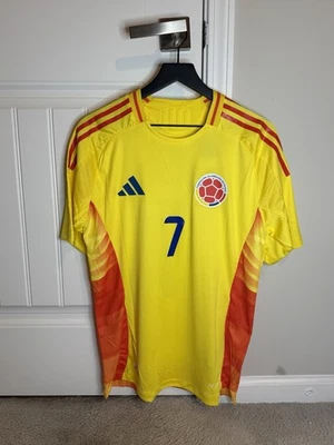 Camiseta de fútbol Colombia local Luis Díaz #7 Adidas Foto 1 de 3