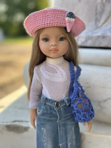 Schöne Manika Paola Reina Puppe 32 cm Vanilleduft Blonden Haaren Neu - Bild 1 von 12