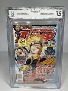 Shonen Jump October 2005 Volume 3 Issue 10 #34 Naruto - Beckett Graded BGS 7.5 - Picture 1 of 3