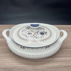 Royal Doulton Old Colony Lidded Casserole Dish Serving Bowl W/Handles Tureen ✅ - Picture 1 of 13