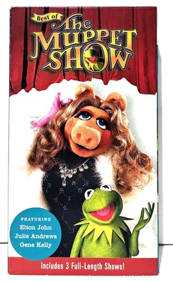 Best of The Muppet Show - Elton John, Julie Andrews, Gene Kelly - VHS 2000 - Image 1 of 4