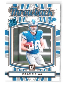 2025 Donruss Isaac TeSlaa Throwback Rated Rookie #22 - Picture 1 of 3
