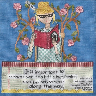 Kit de punto de cruz con cuentas para principiantes Curly Girl 2025 Mill Hill CG302511 Foto 1 de 2