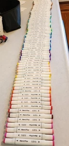 Dual Tip Markers, Alcohol Markers Set, w/ Carrying Case, for Coloring, Drawing - Picture 1 of 3