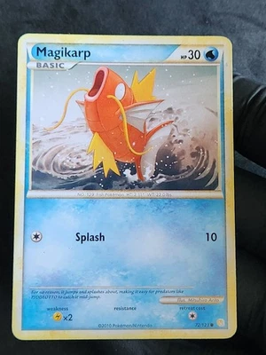 Magikarp 72/123 - Heart Gold Soul Silver - Pokemon Card - Image 1 of 2