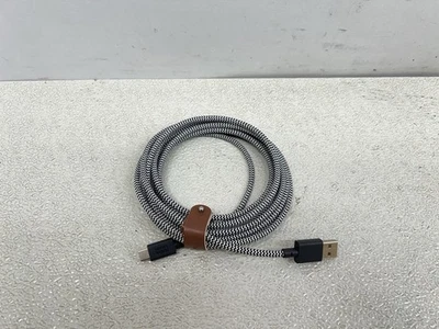 Native Union - 10' USB Type C-to-USB Type A Cable - Zebra - - Image 1 of 4