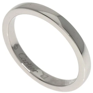 CARTIER Ring Classic Wedding Band #47 Platinum PT950 - Picture 1 of 6