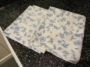 BHS BRISTOL BLUE TEA TOWELS X 2 - Picture 1 of 3