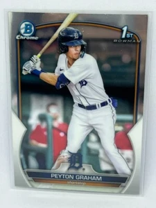 Peyton Graham 1st Bowman Rookie Chrome 2023 Topps Bowman Baseball # BCP-57 - Bild 1 von 2