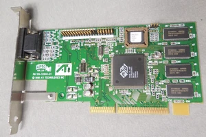 ATI VGA Video Card p.n. 109-52800-01 8MB AGP Slot RAGE-2C untested - Picture 1 of 6