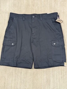 Mens St John's Bay Cargo Shorts Classic Comfort Stretch Ocean Blue Sz 38 NWT - Picture 1 of 11