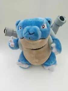 Vintage 1999 Nintendo Pokemon Blastoise 12” Plush Game Freak Creature - Picture 1 of 5