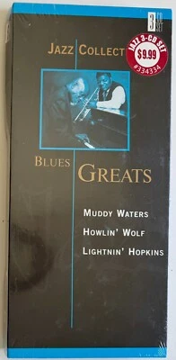 Blues Greats 3CD NEW Box Set LONG BOX  / WATERS / WOLF / HOPKINS  Delta 55 737 - Image 1 of 4