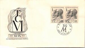 GOLDPATH: CZECHOSLOVAKIA COVER FIRST DAY CV507_P20