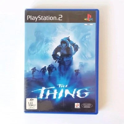 PS2 The Thing Horror Survival Sony PlayStation PAL Aus Complete With Manual  - Image 1 of 4
