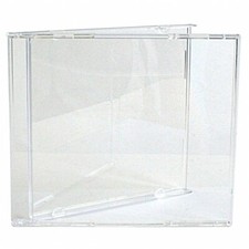 100 x Jewel CD Cases - CASE ONLY NO TRAY - Australian Standard Size case