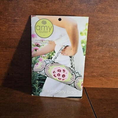Amy Butler Midwest Modern Sewing Patterns Kimberly Purse Hand Bag Pre-Owned - Image 1 of 2