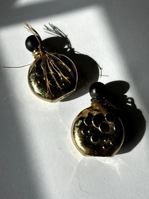 Super Rare 2 Gold Covered 4mL Miniature Bottle of BOB MACKIE Perfume PURE PARFUM - Image 1 of 4