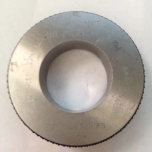 PMC INDUSTRIES 1"- 11 1/2 ANPT CREST CHECK SMOOTH PIPE TAPER RING GAGE  - Picture 1 of 2