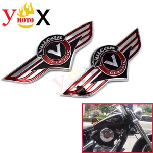 Gas Fuel Emblem Badge Sticker Decal Logo for KAWASAKI Vulcan Classic VN400 VN500 - Picture 1 of 4